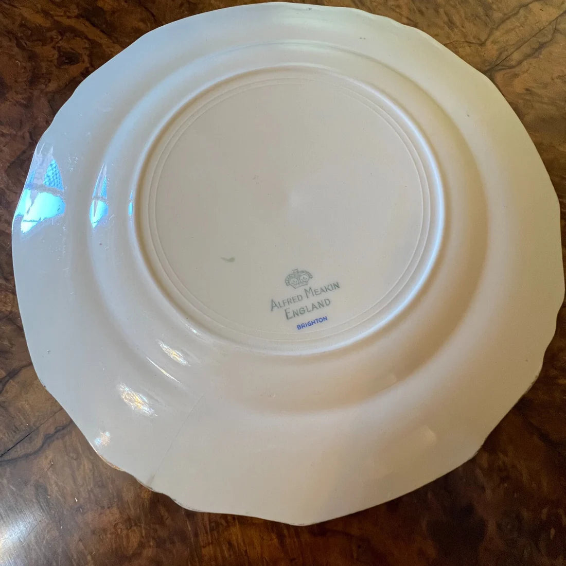 Vintage 1940s Alfred Meakin Brighton Dinner Plate