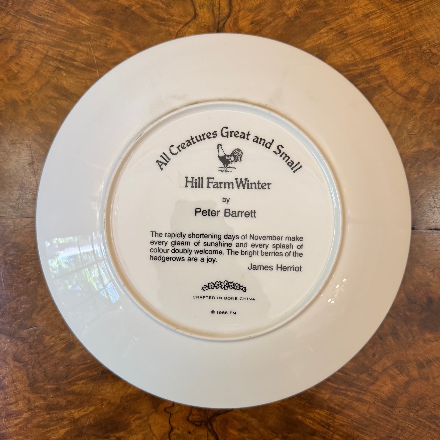 All Creations Great & Small Hill Farm Winter By Peter Barrett