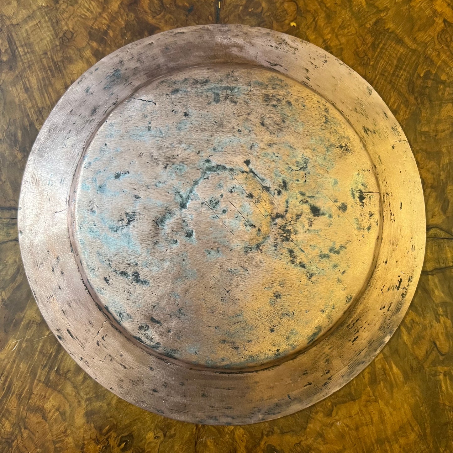 Antique Copper Platter