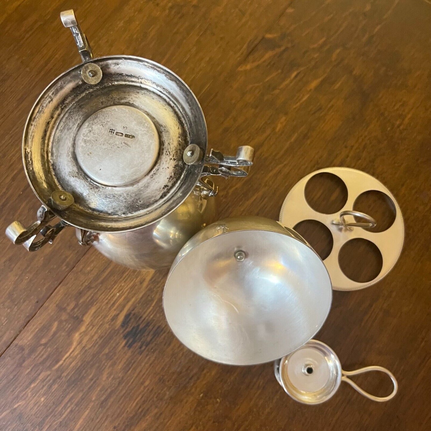 Antique Silver Plated Coddle