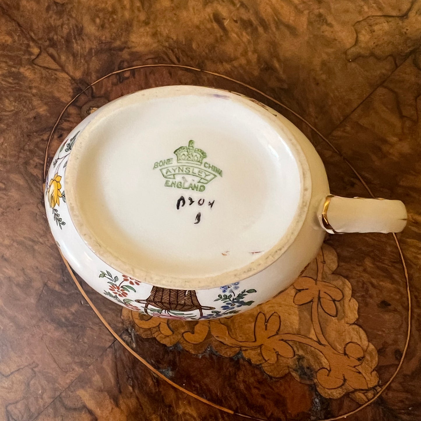 Aynsley Floral Print Creamer Jug