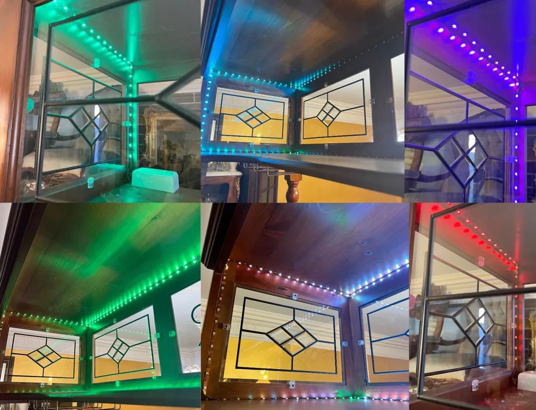 Large Wooden Bar With Light