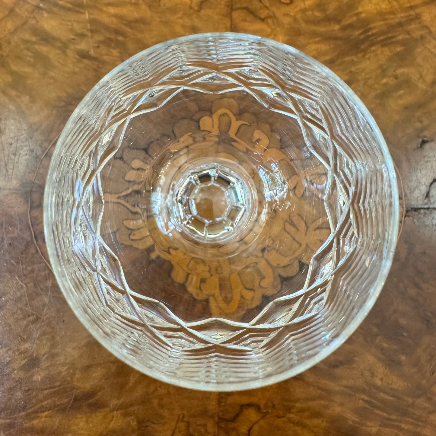 Bohemia Crystal Bristol Diamond Cut Glass