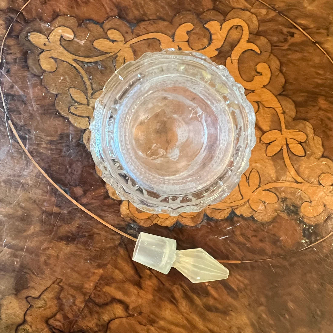 Vintage Glass Perfume Bottle