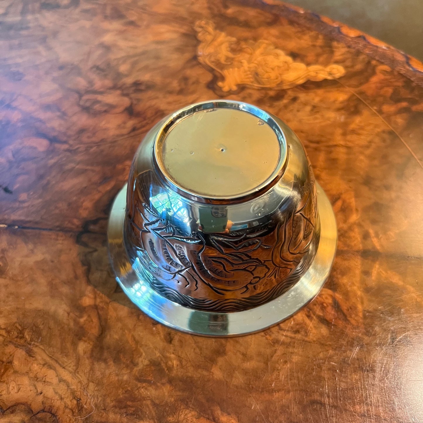 Brass Engraved Small Bowl
