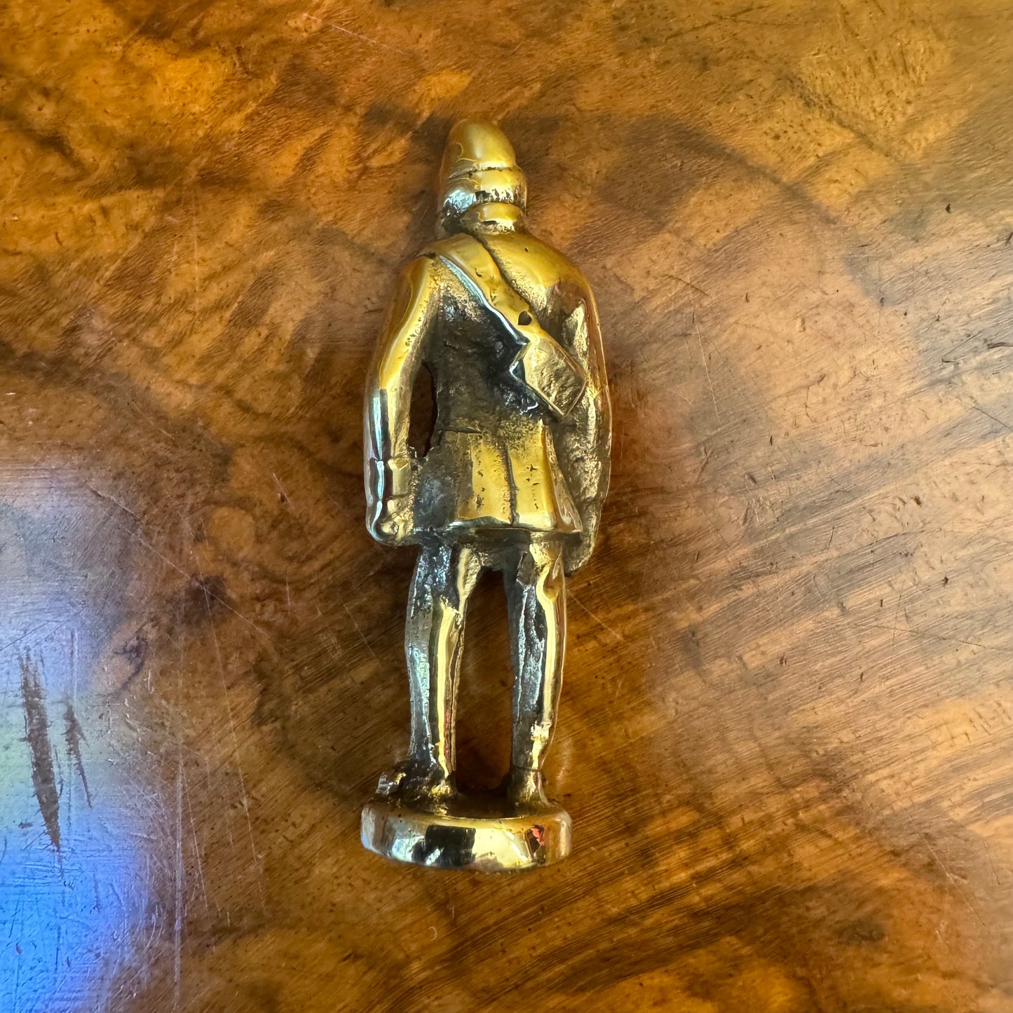 Brass Soldier Pipe Tamper Vintage Antique