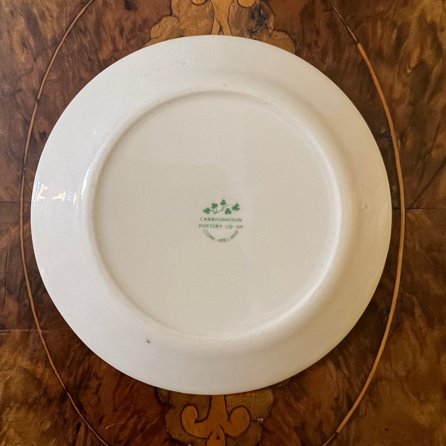 Carringhound Pottery Clover Print Small Plate