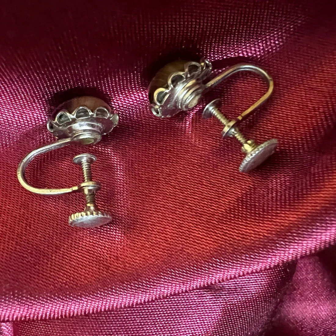 Vintage Costume Screw-On Earrings