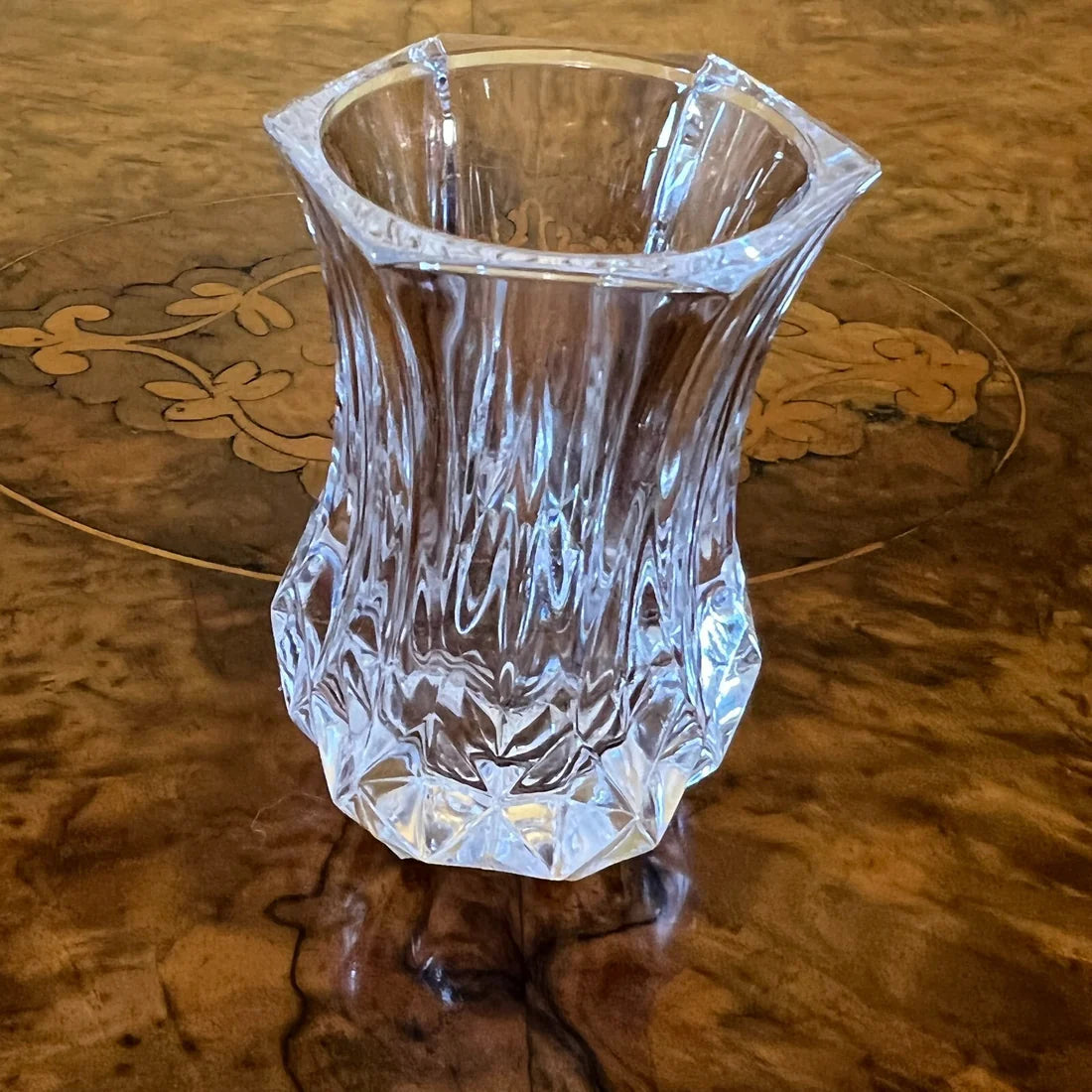 Vintage Cristal D' Arques Mini Bud Vase