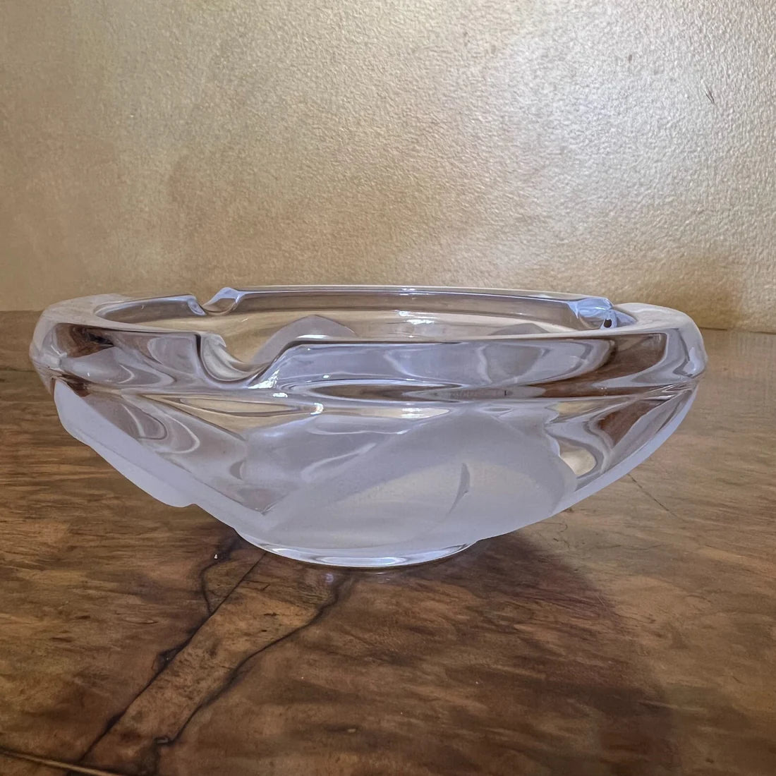 Vintage Crystal Ashtray