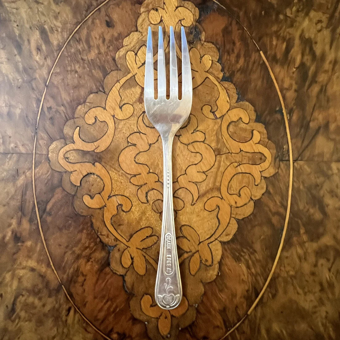 Vintage Deakin Silver Plated Dessert Fork