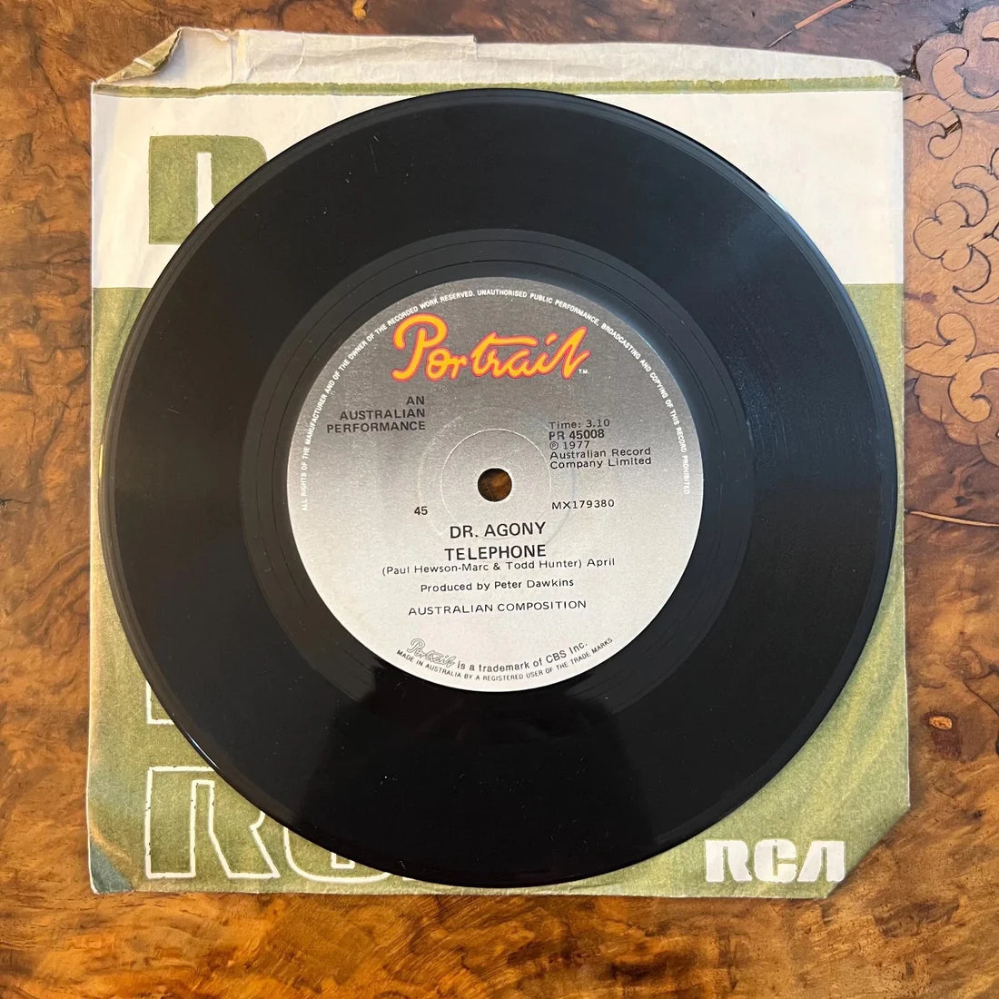 Dr Agony Telephone / Dragon April Sun In Cuba Vinyl Record