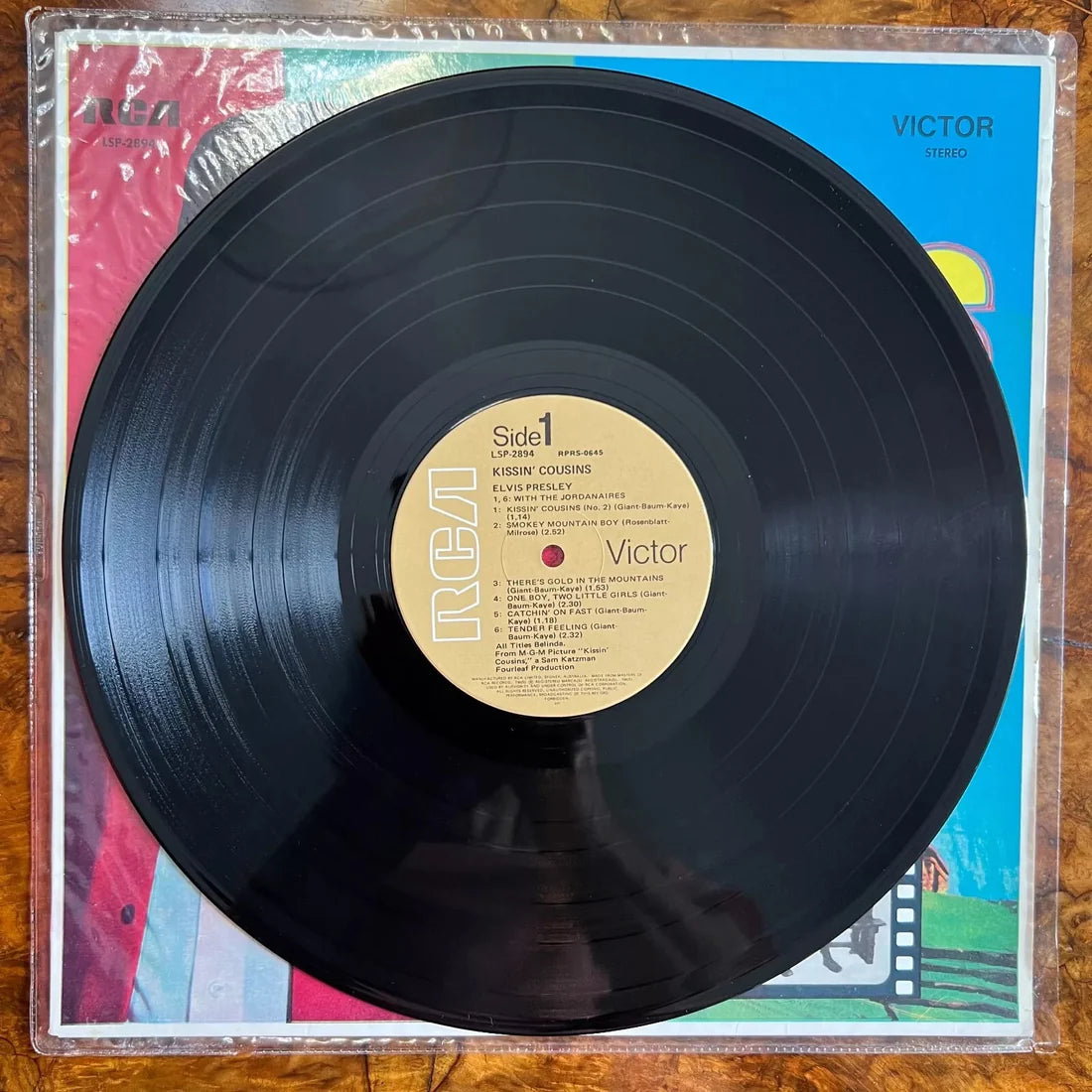 Elvis Presley Kissin' Cousins Vinyl Record