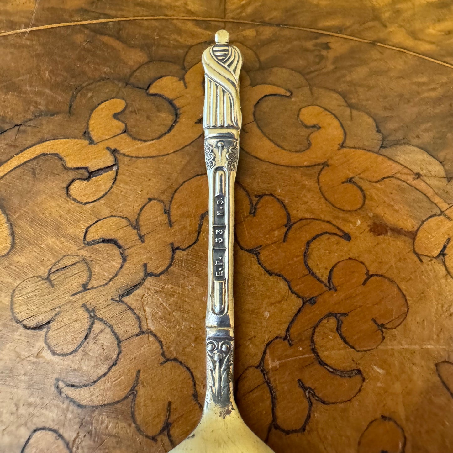 English Silver Plate Apostle Tea Spoons