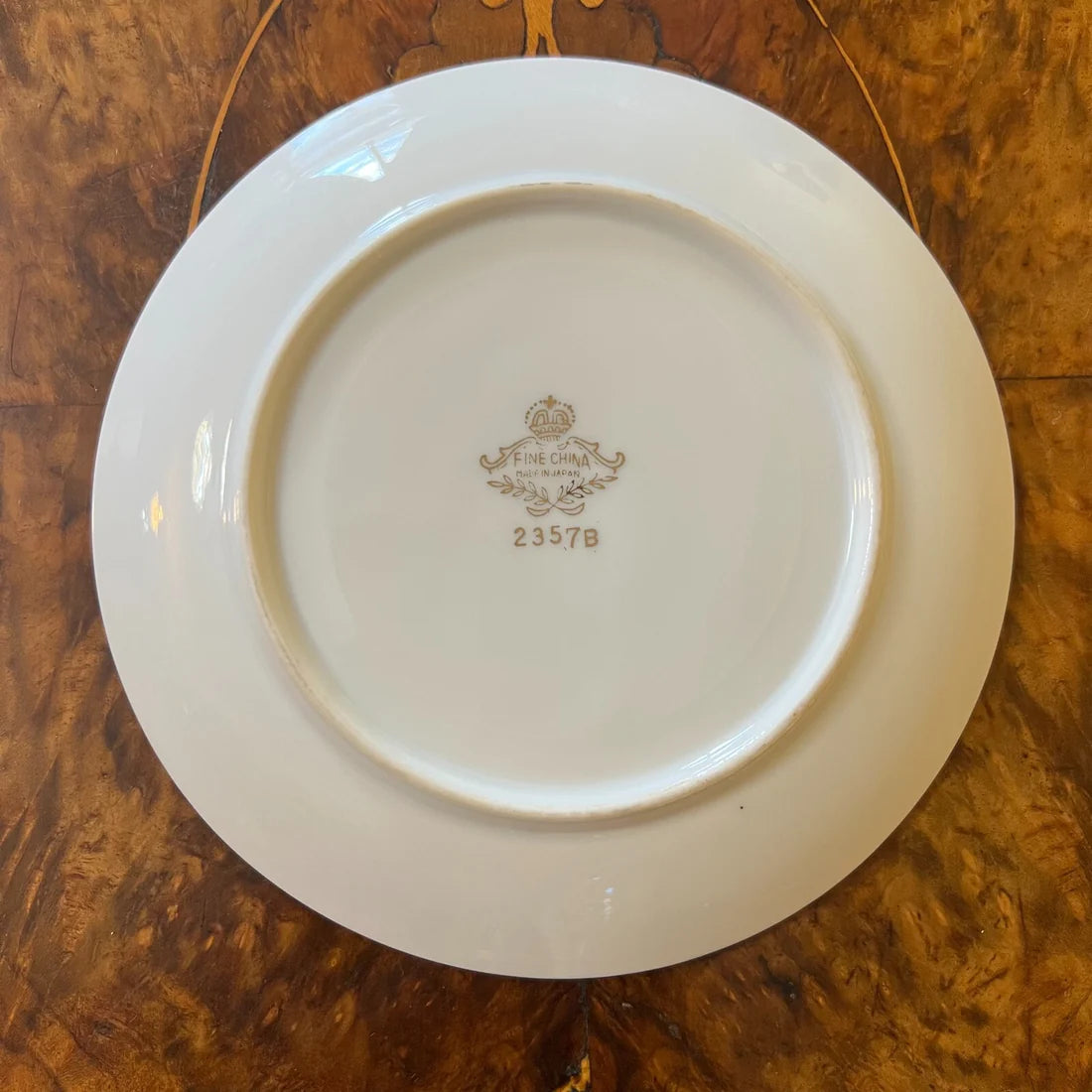 Vintage Fine China Gold Detail Tea Cup Trio Set