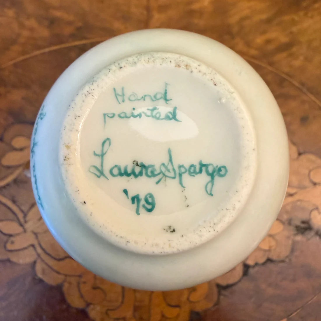 Hand Painted Small Jug by Laura Apargo