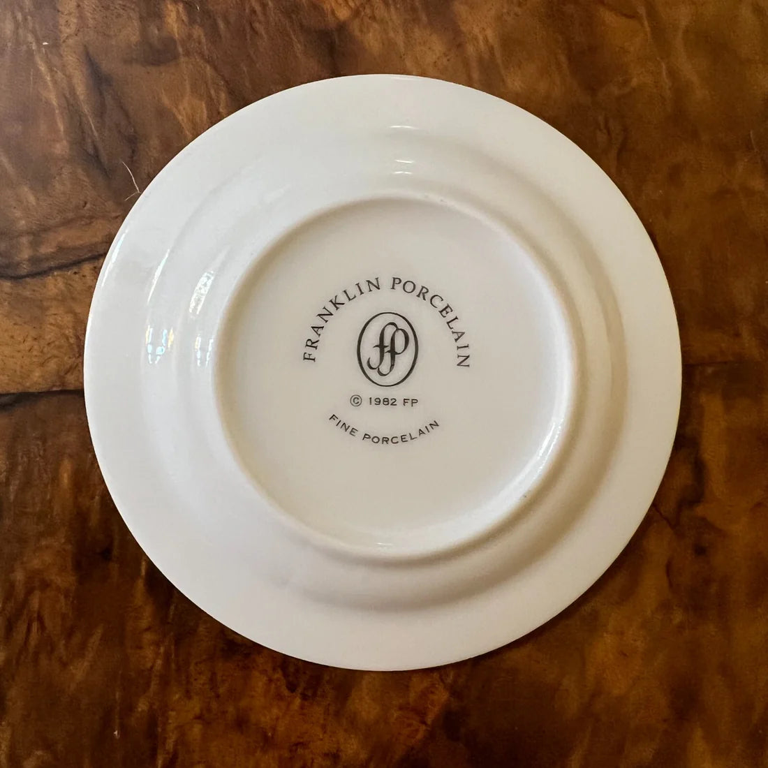 Franklin Porcelain Bird Print Small Plate