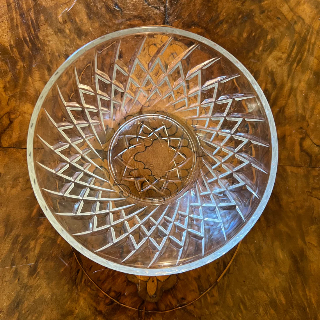 Vintage French Glass Small Bowl
