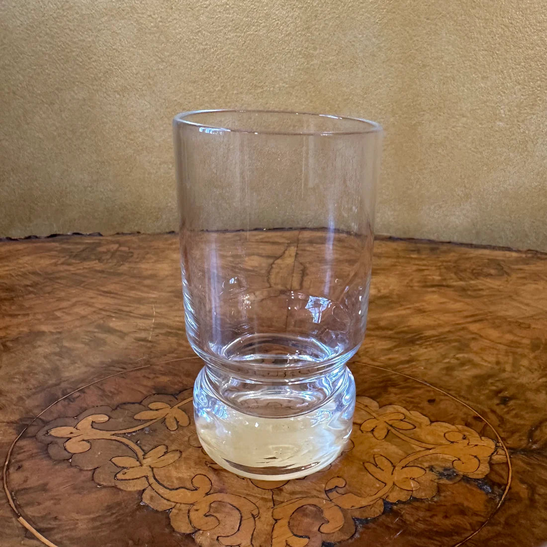 Vintage Glass Drinking Glasses Set Of Three