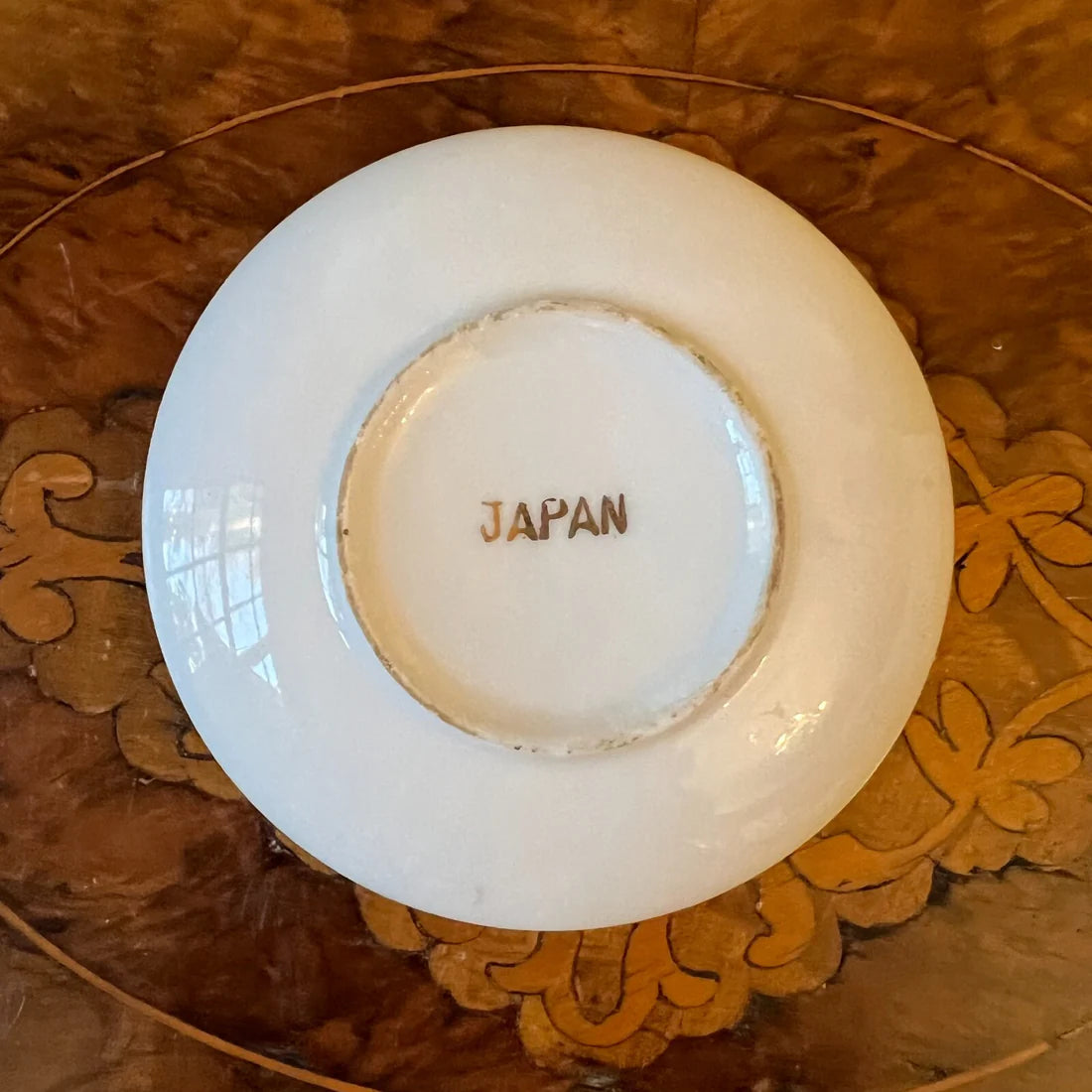 Vintage God Bless Our Debt-Ridden Home Small Dish