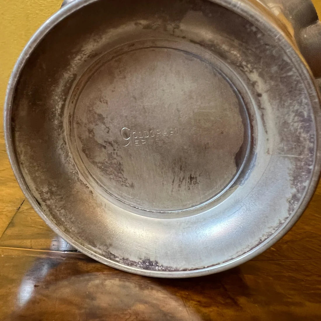 Vintage Goldcraft Silver Plate Sugar Bowl
