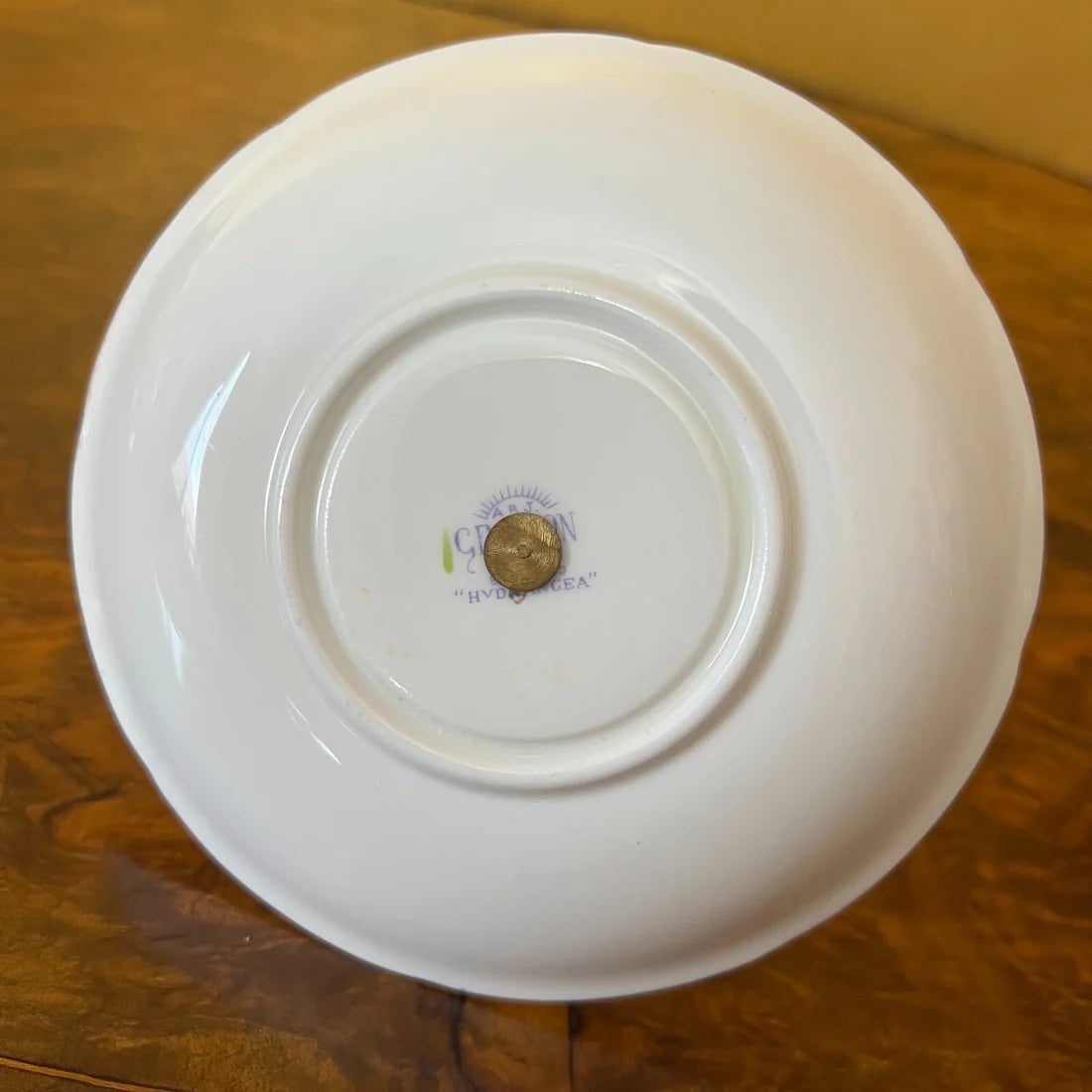 Vintage Grafton Hydrangea Small Serving Plate