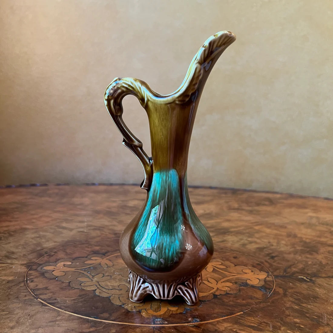 Brown Green Small Jug