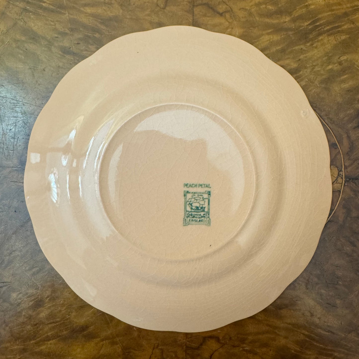 Grindley Peach Petal Side Plate