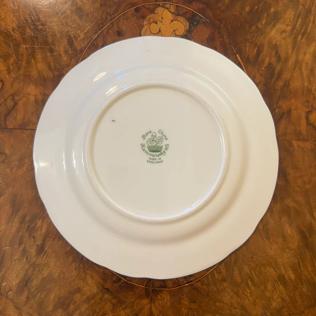 Vintage Hammersley Blue Floral Side Plate