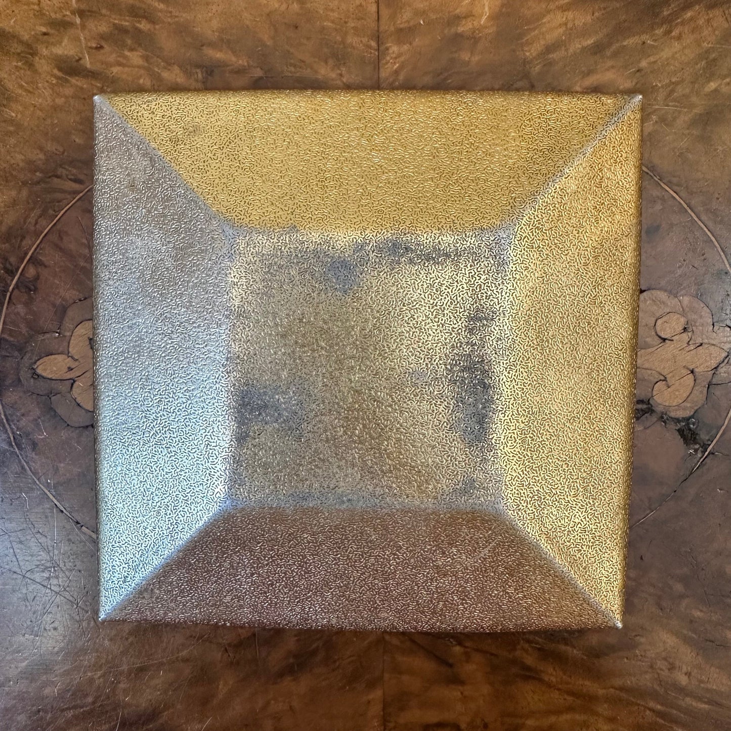 Homemade Mosaic Metal Dish
