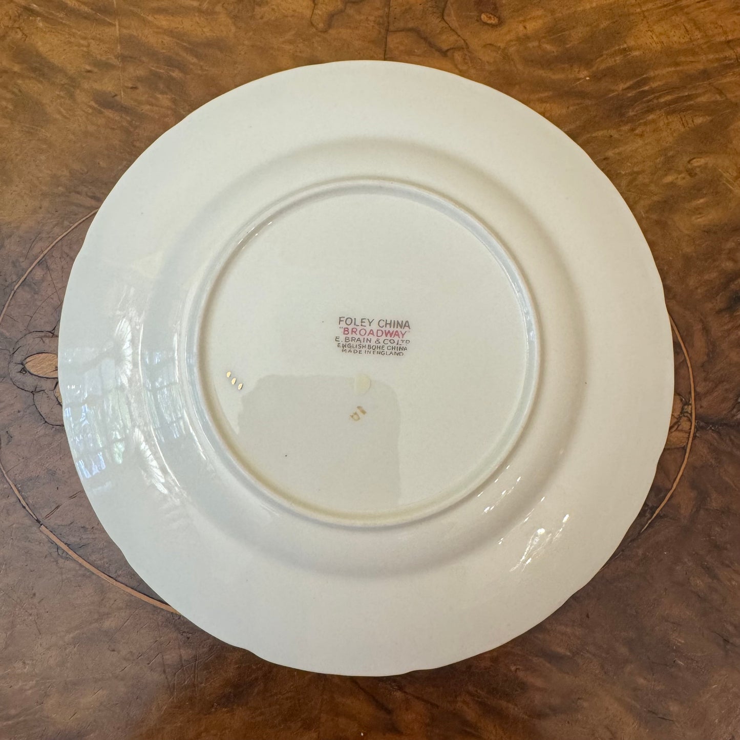 Antique Foley Broadway Bird Of Paradise Side Plate