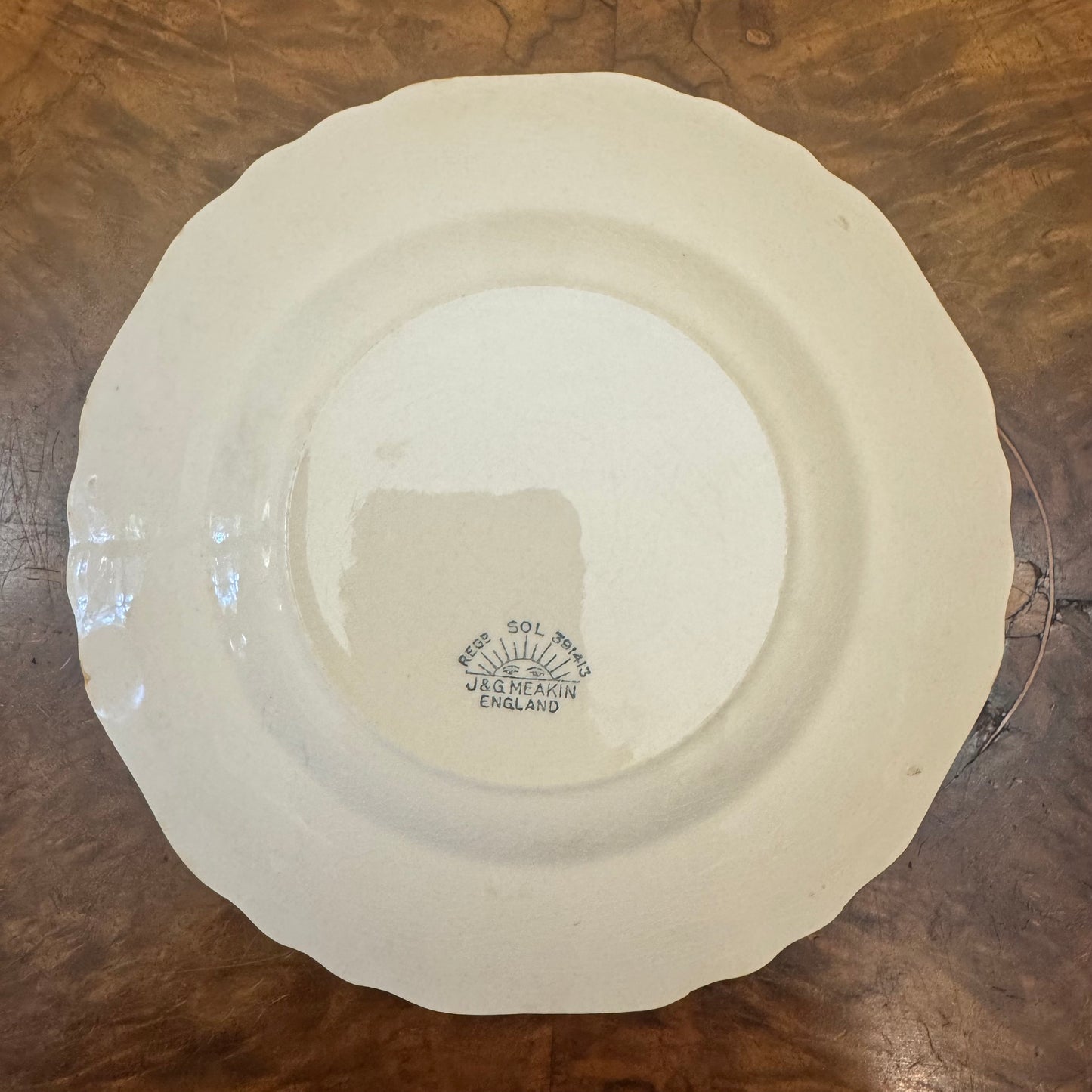 Vintage J & G Meakin Floral Side Plate
