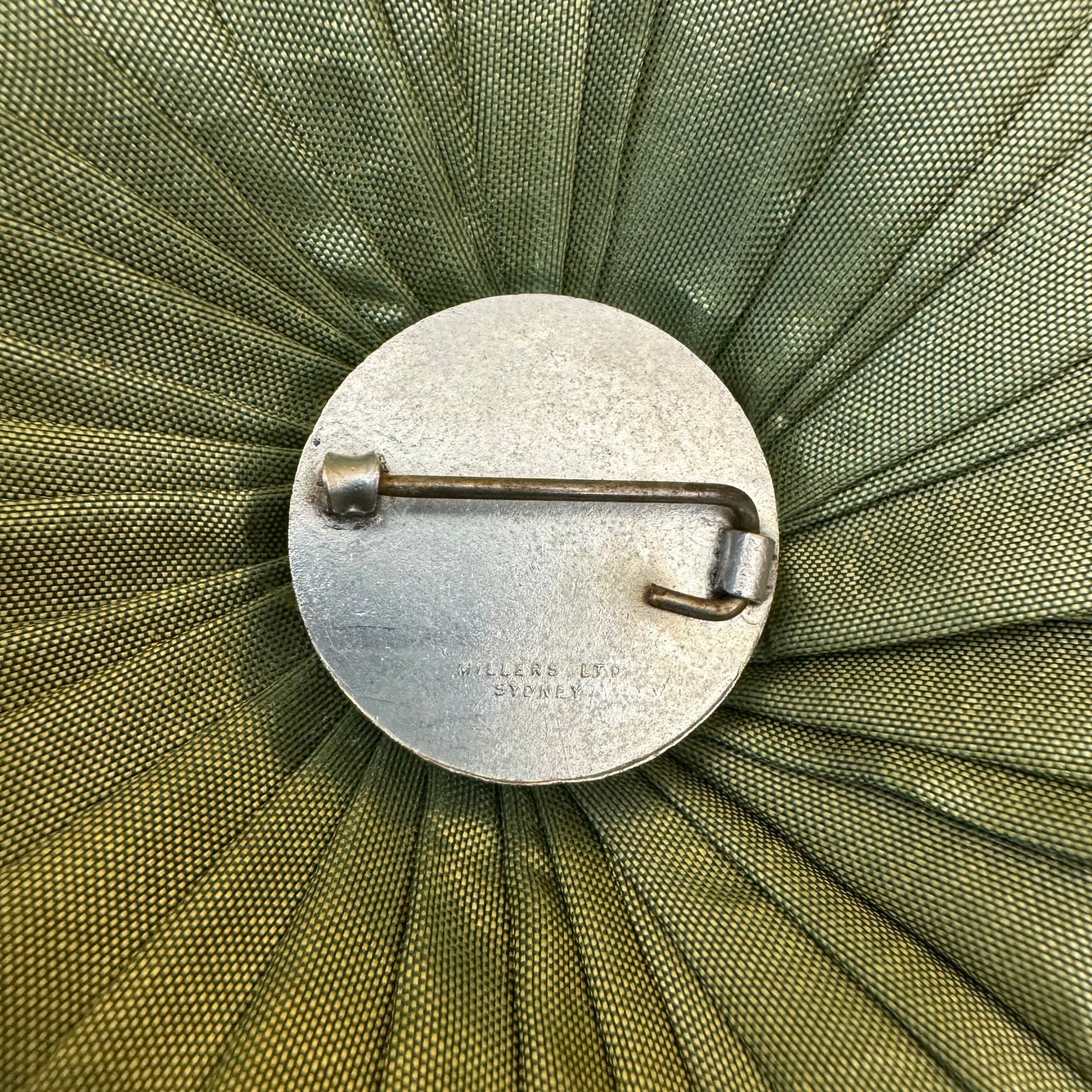 Vintage Newcastle South Bowling Club Badge Pin