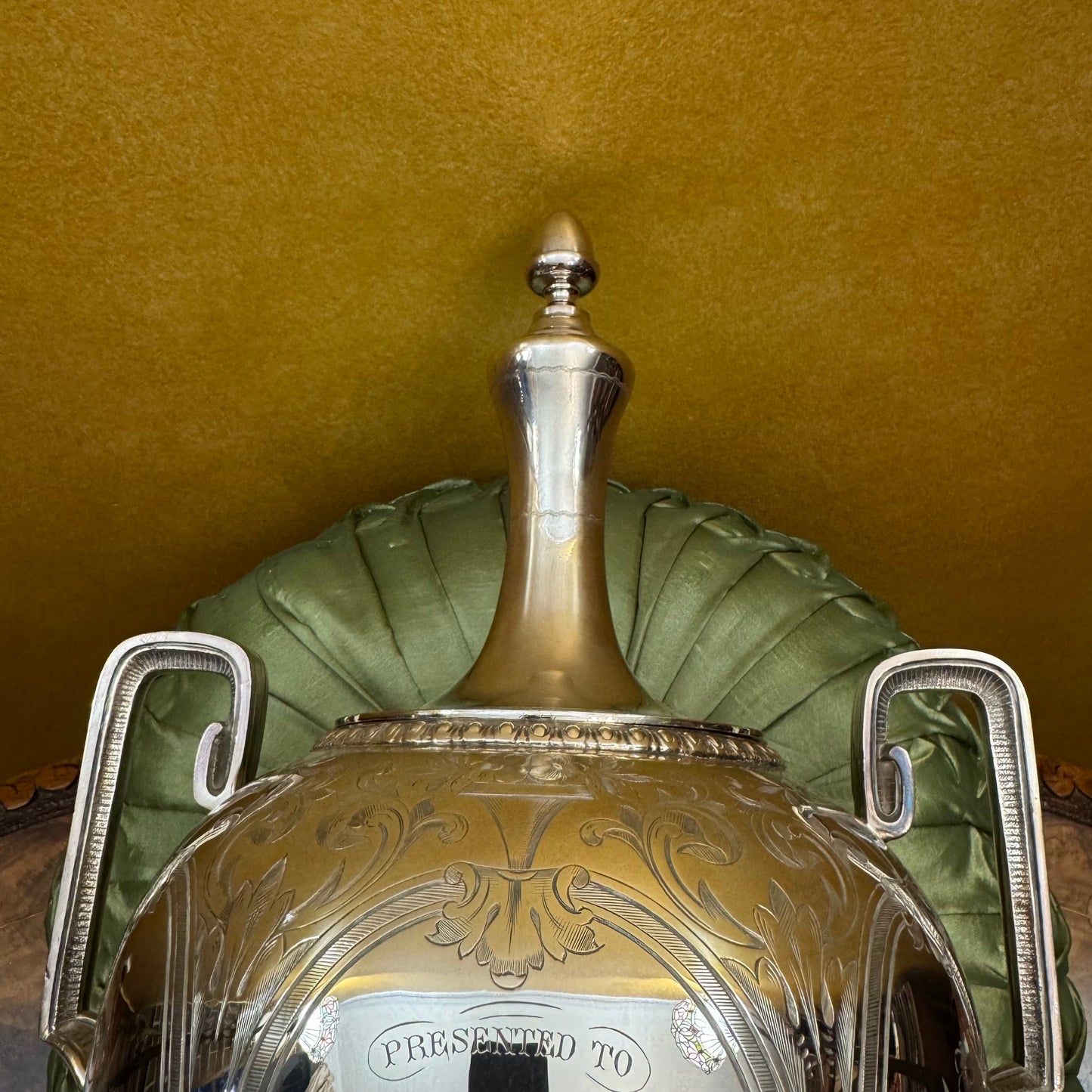 Vintage Silver Plate Samovar Tea Coffee Urn