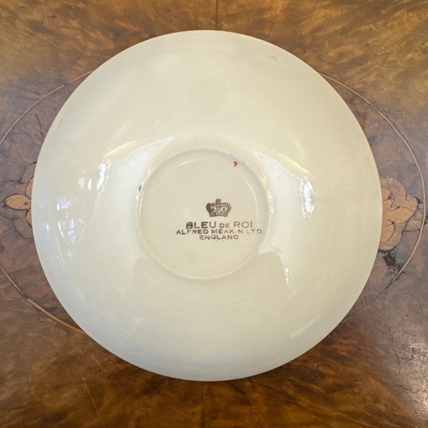 Vintage Alfred Meakin Bleu de Roi Saucer