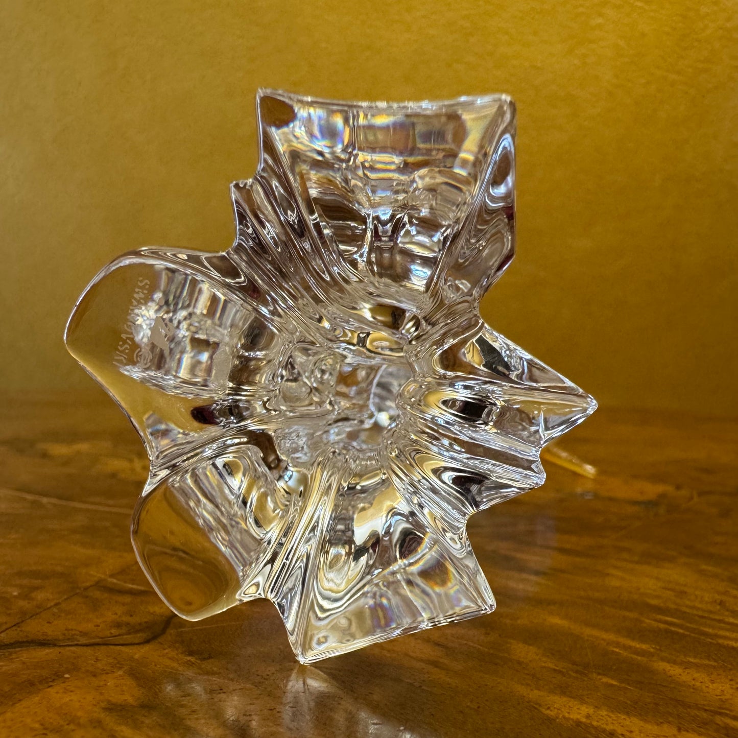 Swarovski Crystal Silver Heron Figurine