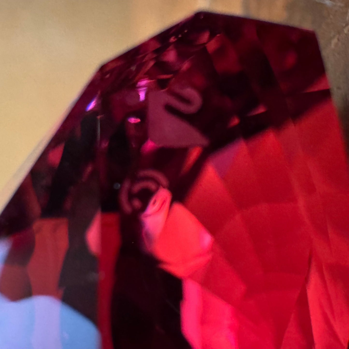Swarovski Crystal Red Heart Ornament