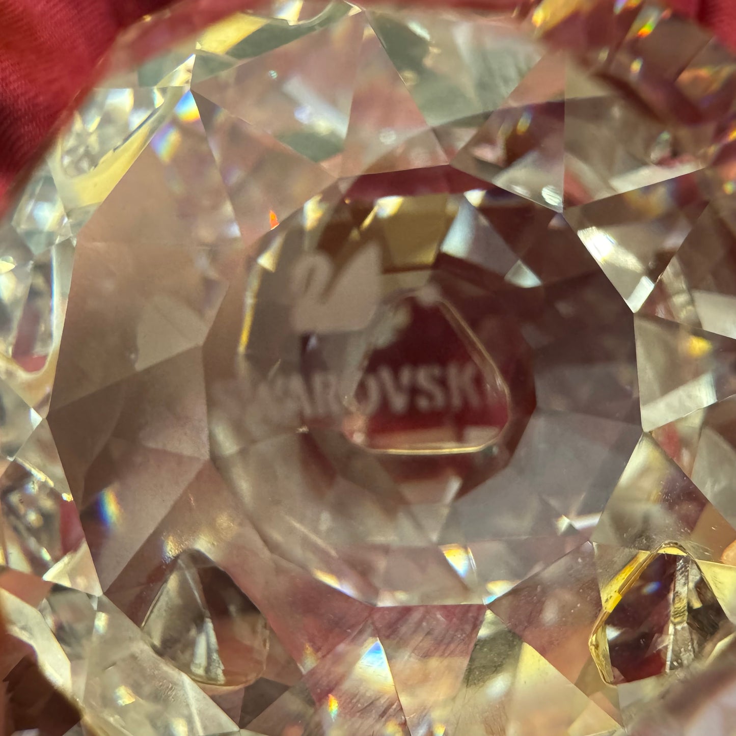 Swarovski Crystal Teddy Bear Figurine