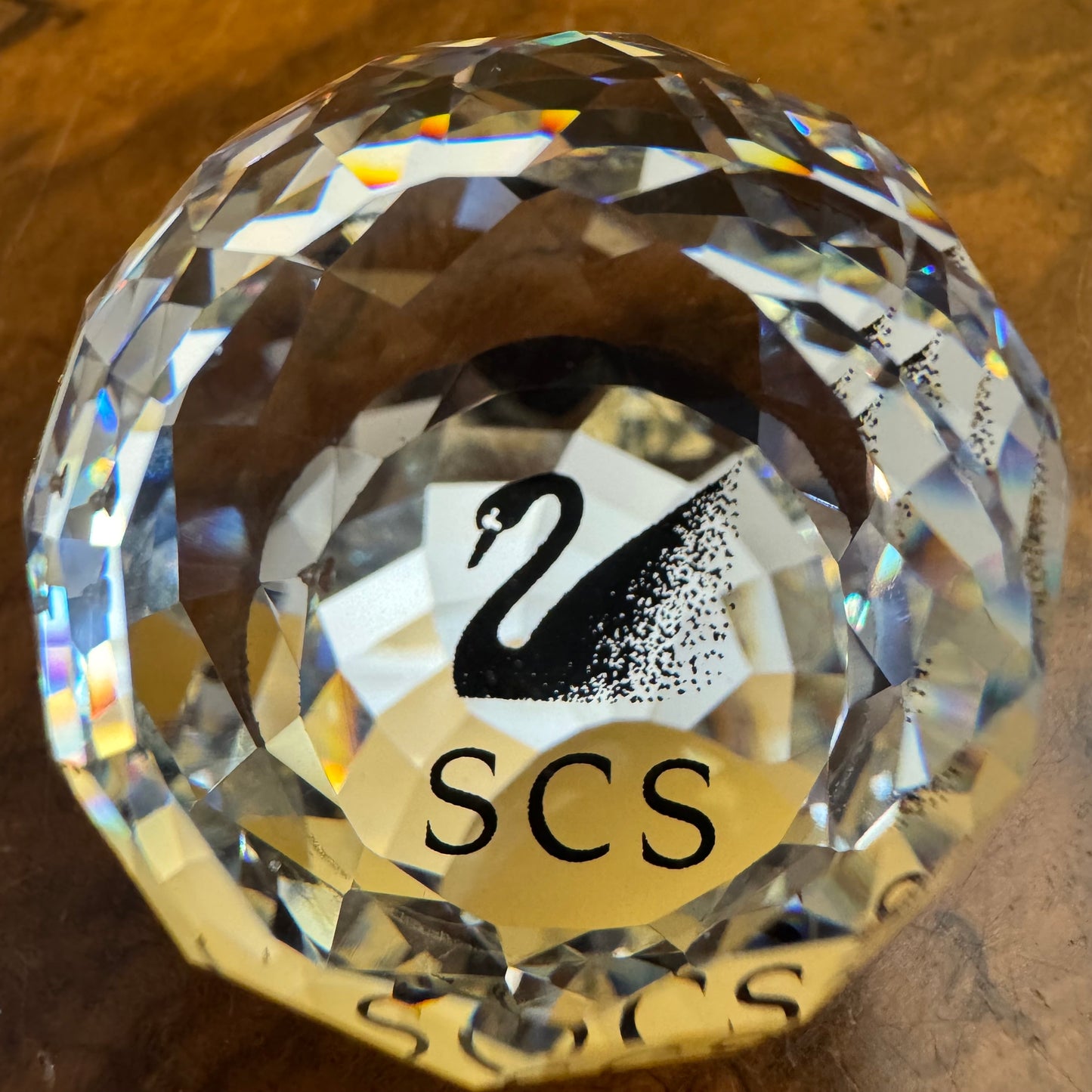 Swarovski Crystal SCS Collector Society Paperweight