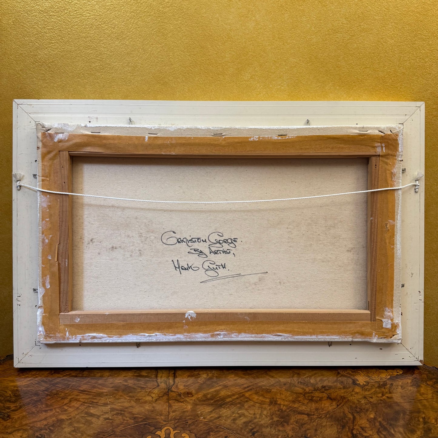 Oil Painting Ormiston Gorge NT By Henk Guth