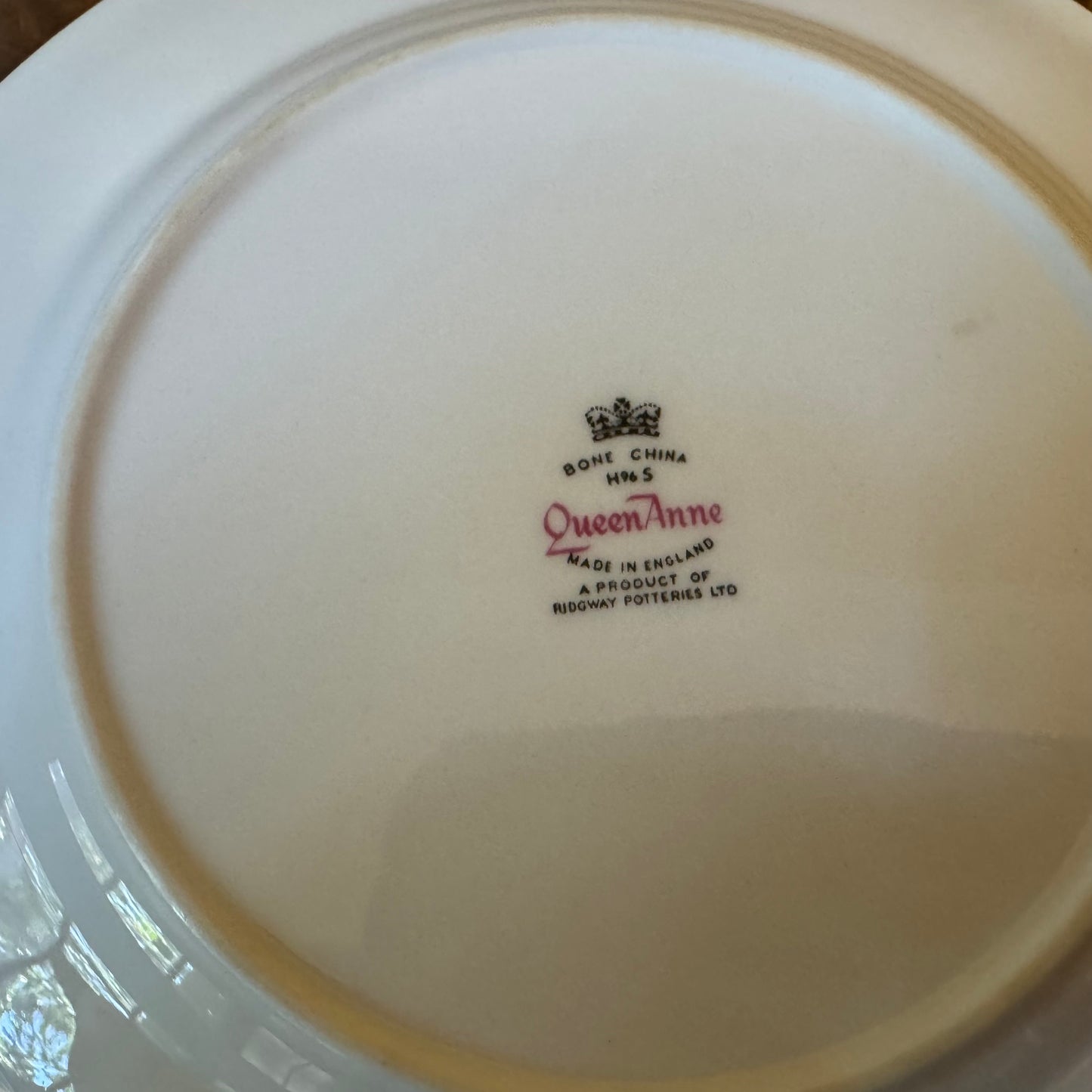 Vintage Queen Anne Boy & Girl Print Side Plate