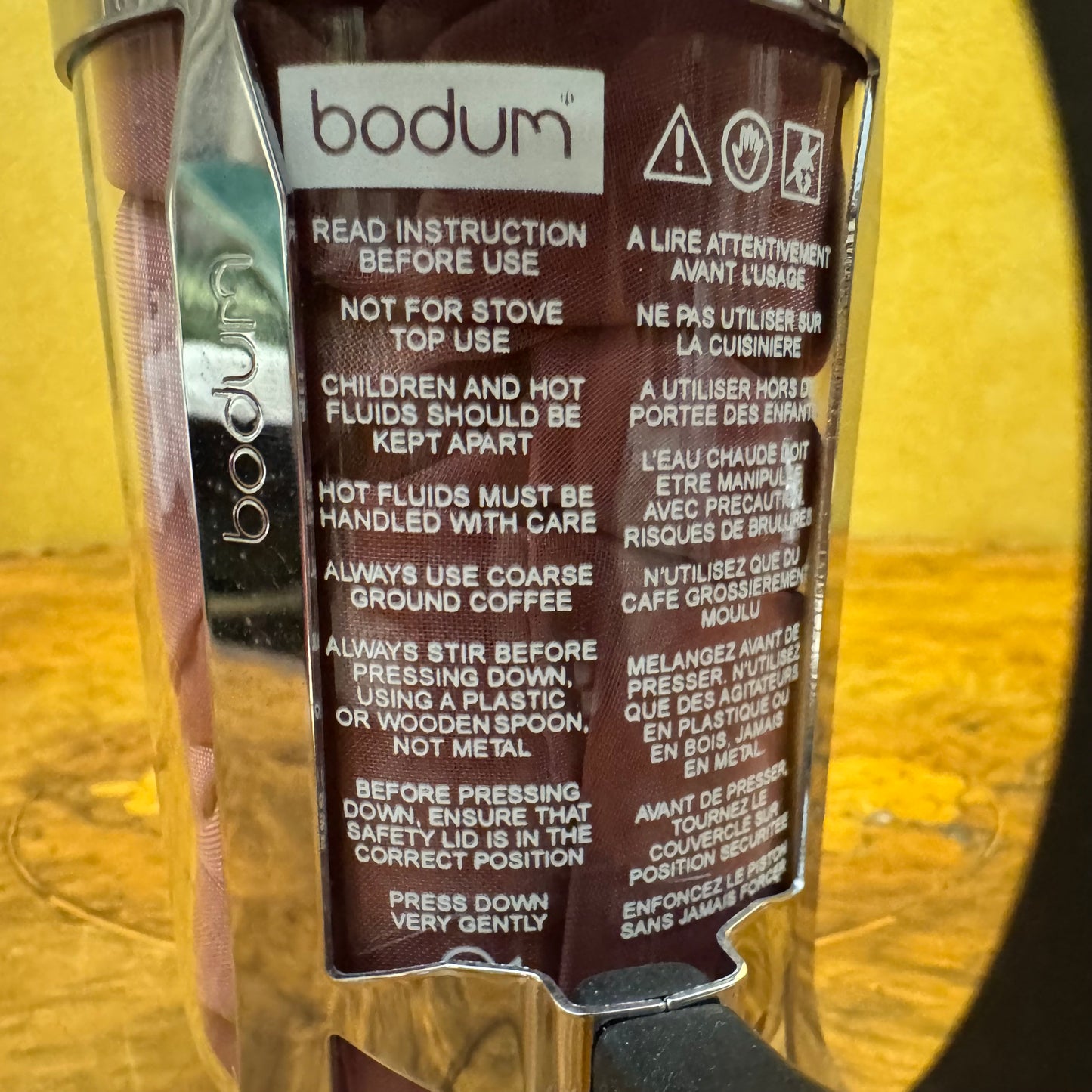 Bodum Chambord French Press Coffee Maker 300 MLS