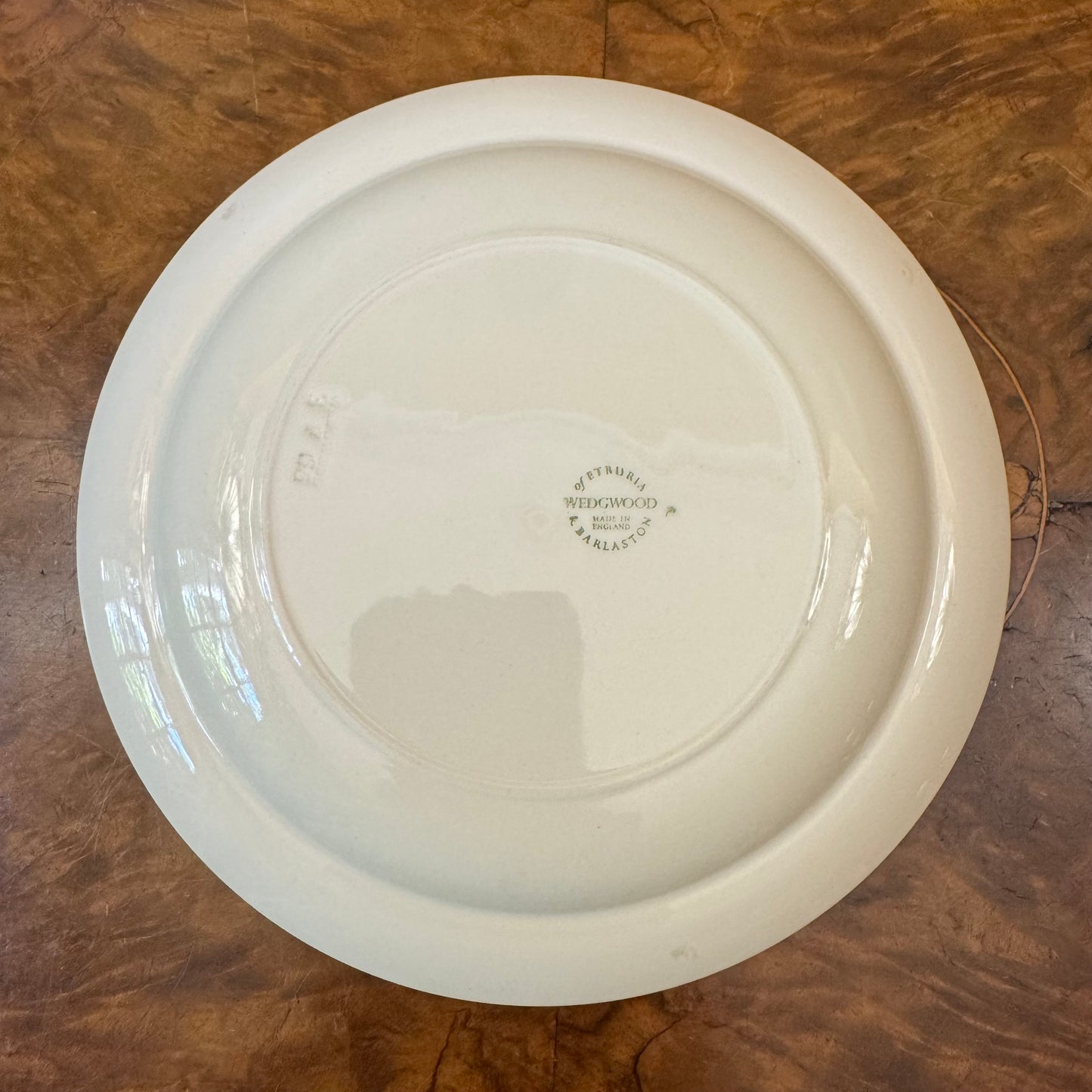 Vintage Wedgwood Etruria & Barlaston Green Tea Cup Trio Set