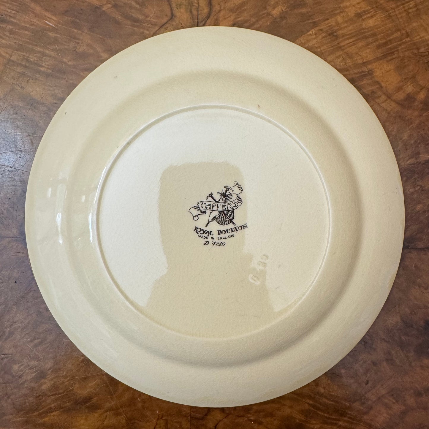Vintage Royal Doulton Gaffers Plate