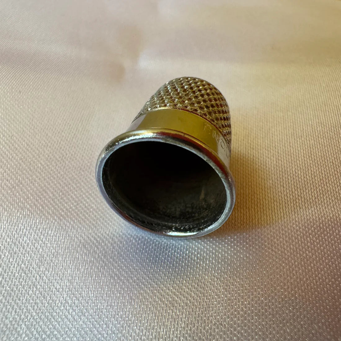 Vintage Steel No 4 Thimble