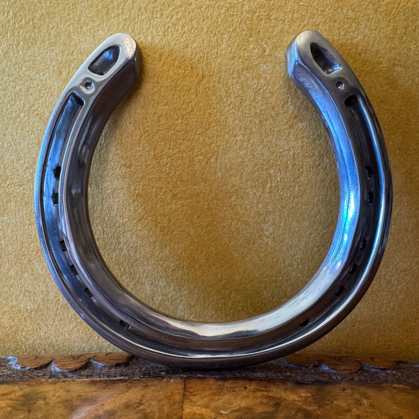 Vintage Metal Polished Horse Shoe