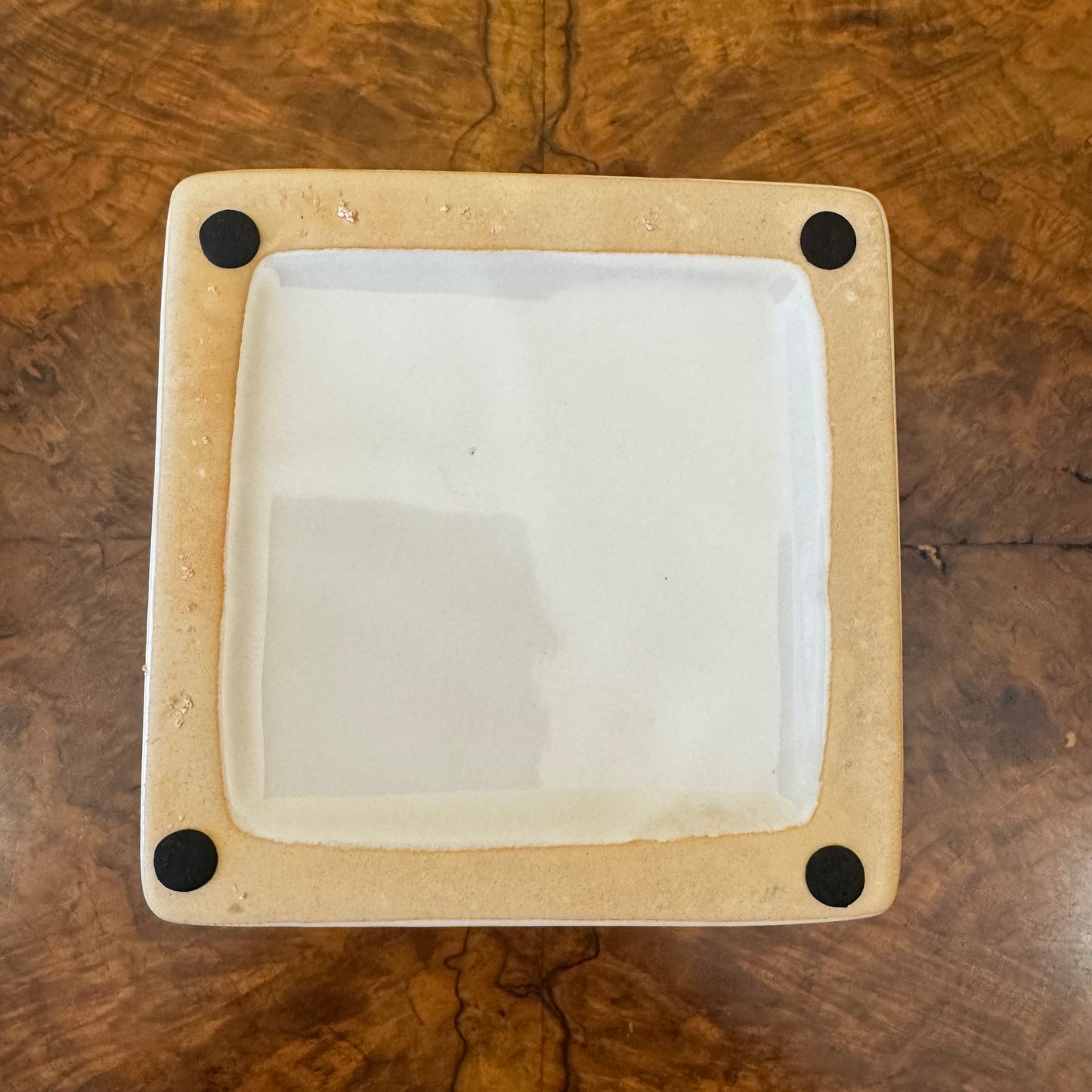 White Ceramic Square Pot Planter