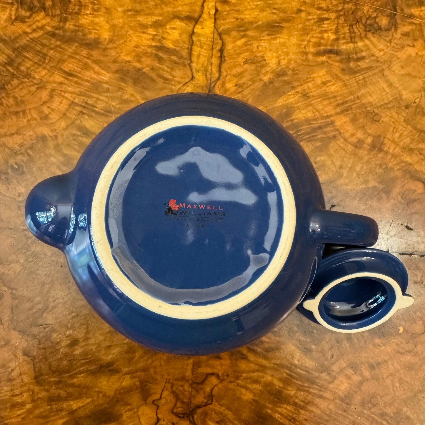 Maxwell & Williams Blue Tea Pot