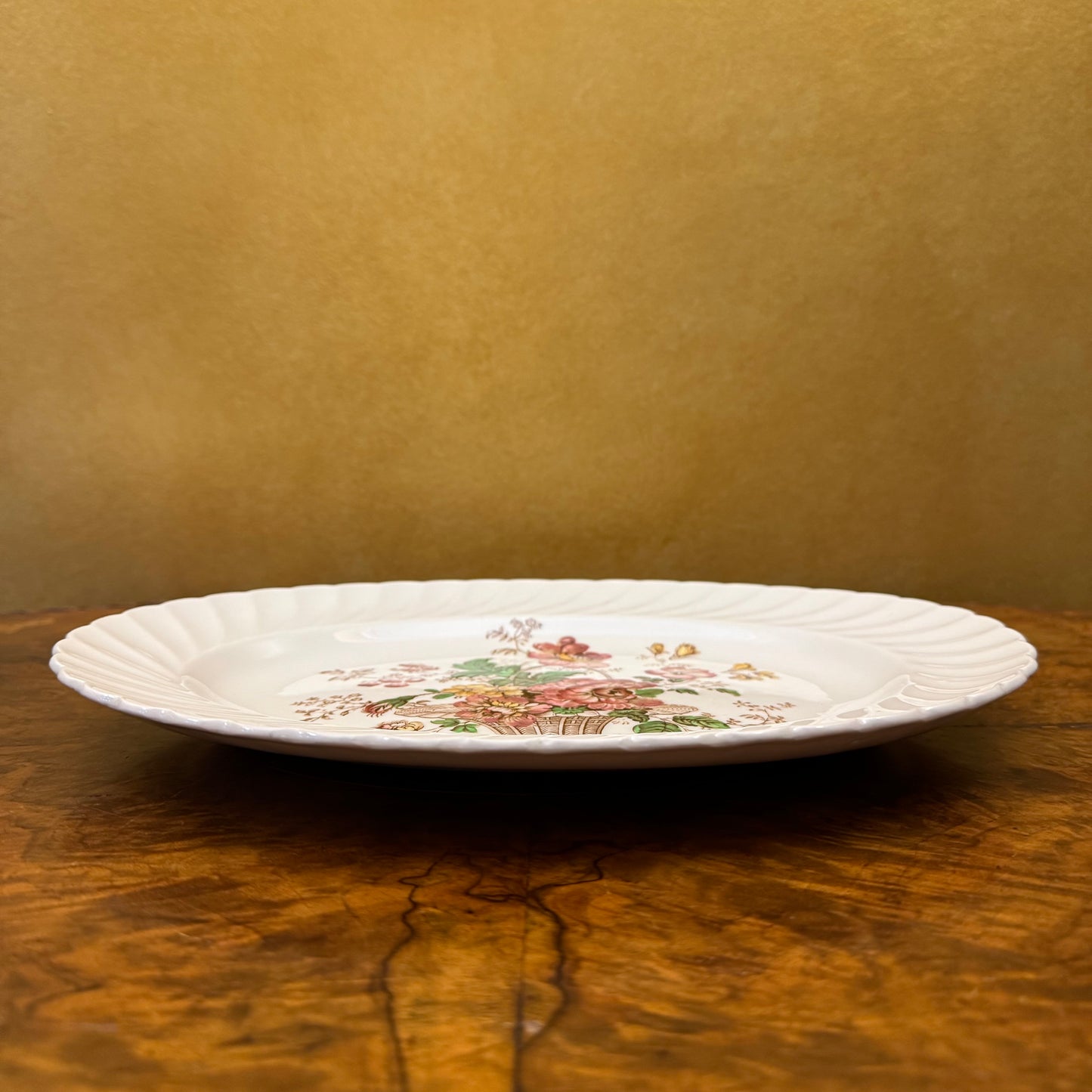 Vintage Clarice Cliff Royal Staffordshire Chelsea Rose Serving Platter