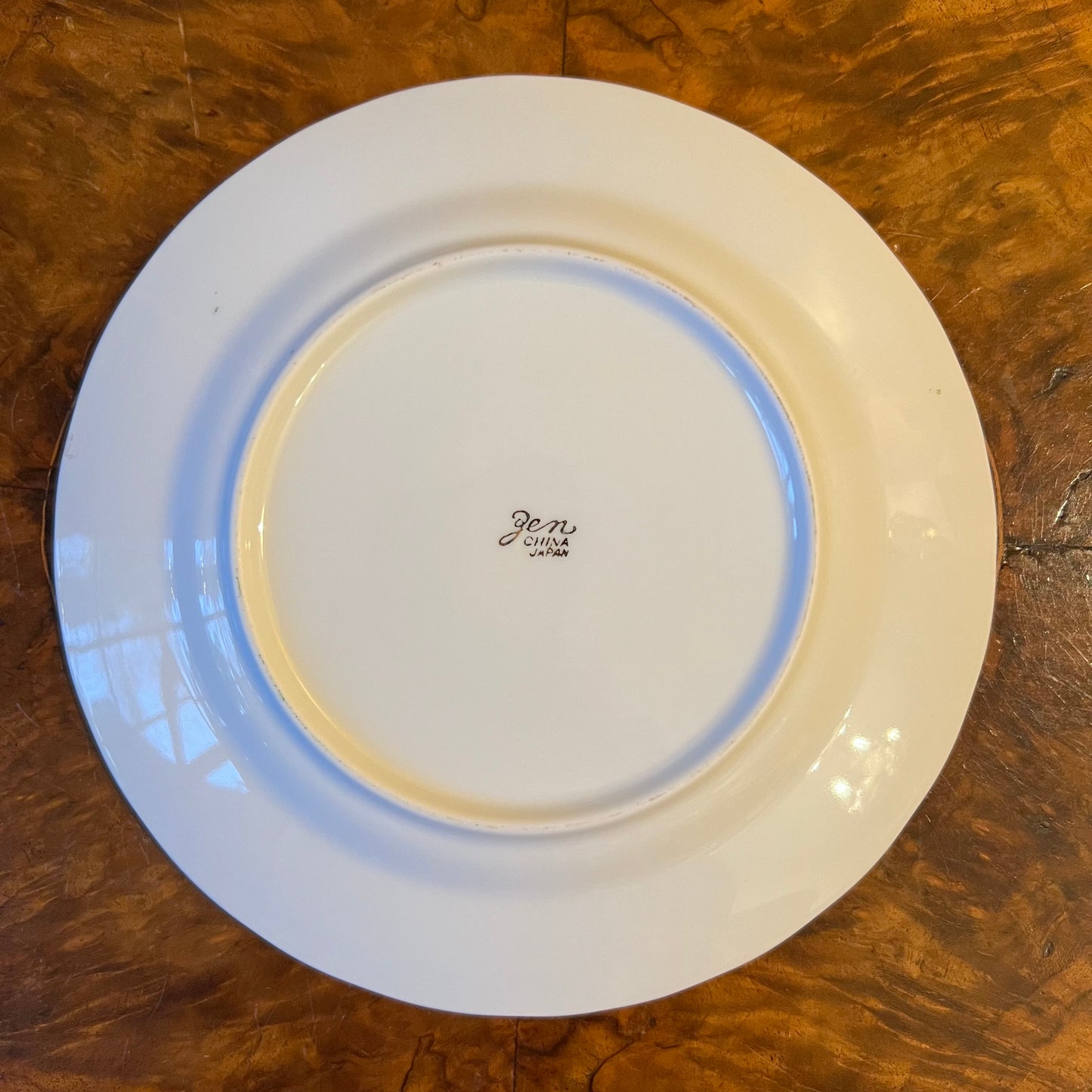 Japanese Lustreware Courting Print Side Plate